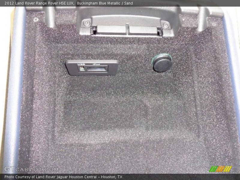 Buckingham Blue Metallic / Sand 2012 Land Rover Range Rover HSE LUX