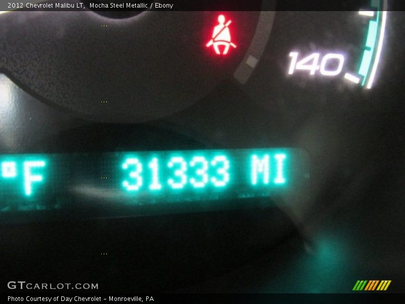 Mocha Steel Metallic / Ebony 2012 Chevrolet Malibu LT