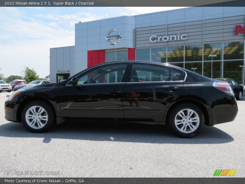 Super Black / Charcoal 2012 Nissan Altima 2.5 S