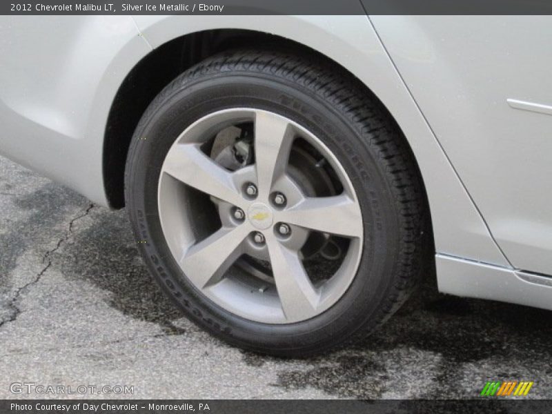 Silver Ice Metallic / Ebony 2012 Chevrolet Malibu LT