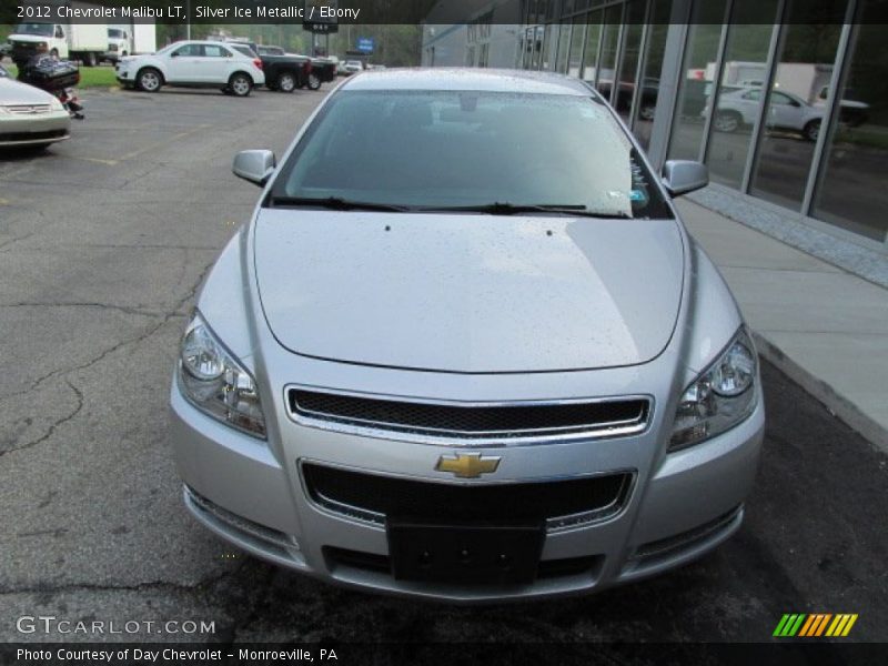 Silver Ice Metallic / Ebony 2012 Chevrolet Malibu LT