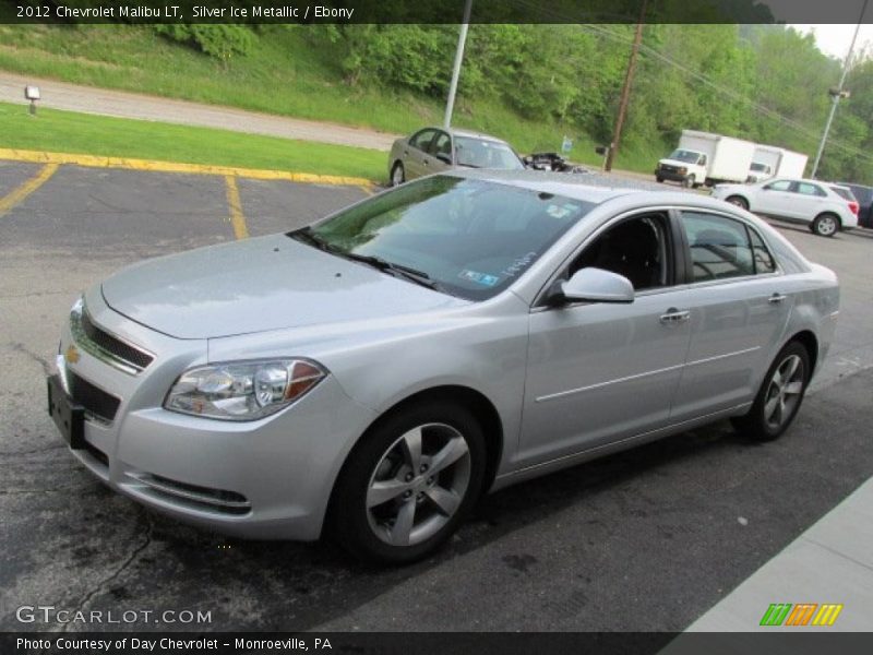 Silver Ice Metallic / Ebony 2012 Chevrolet Malibu LT