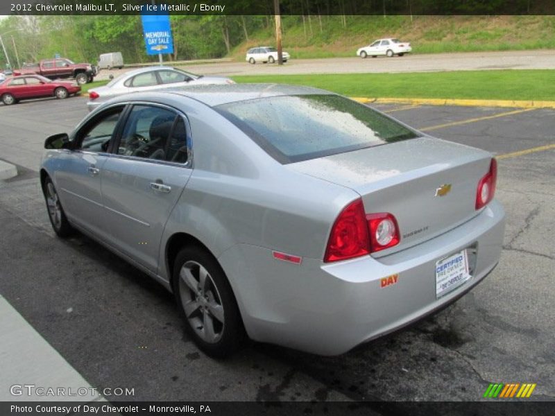 Silver Ice Metallic / Ebony 2012 Chevrolet Malibu LT