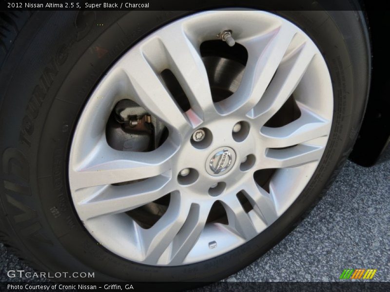 Super Black / Charcoal 2012 Nissan Altima 2.5 S