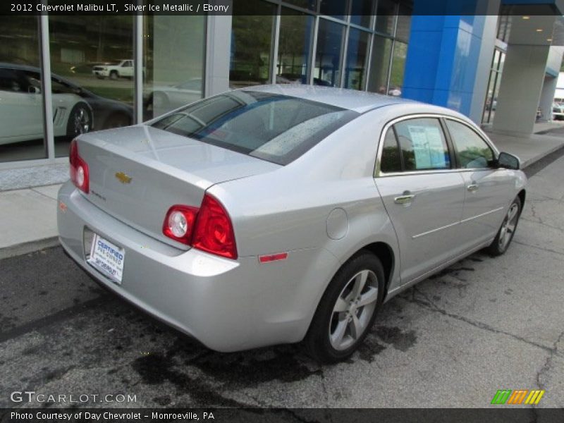 Silver Ice Metallic / Ebony 2012 Chevrolet Malibu LT