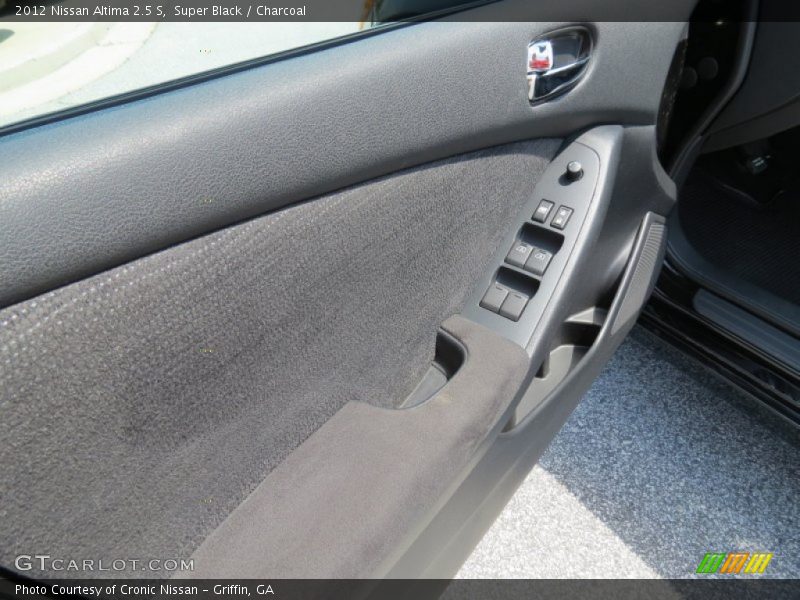 Super Black / Charcoal 2012 Nissan Altima 2.5 S