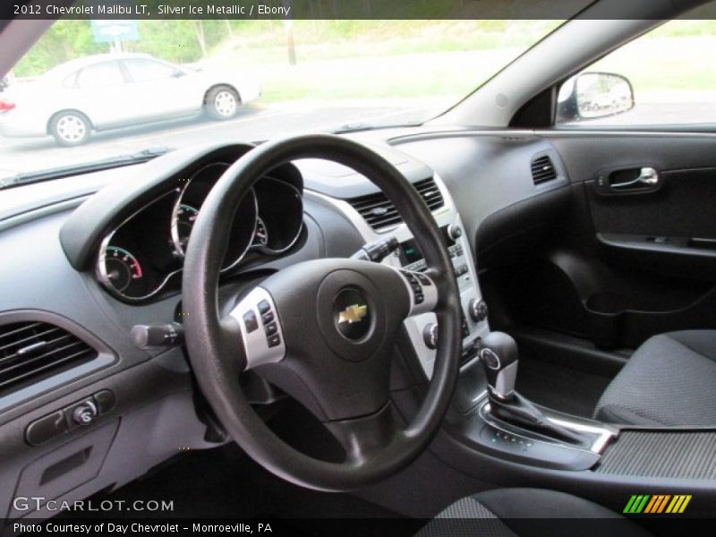 Silver Ice Metallic / Ebony 2012 Chevrolet Malibu LT