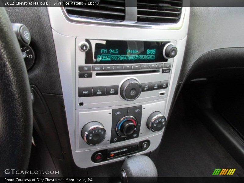 Silver Ice Metallic / Ebony 2012 Chevrolet Malibu LT
