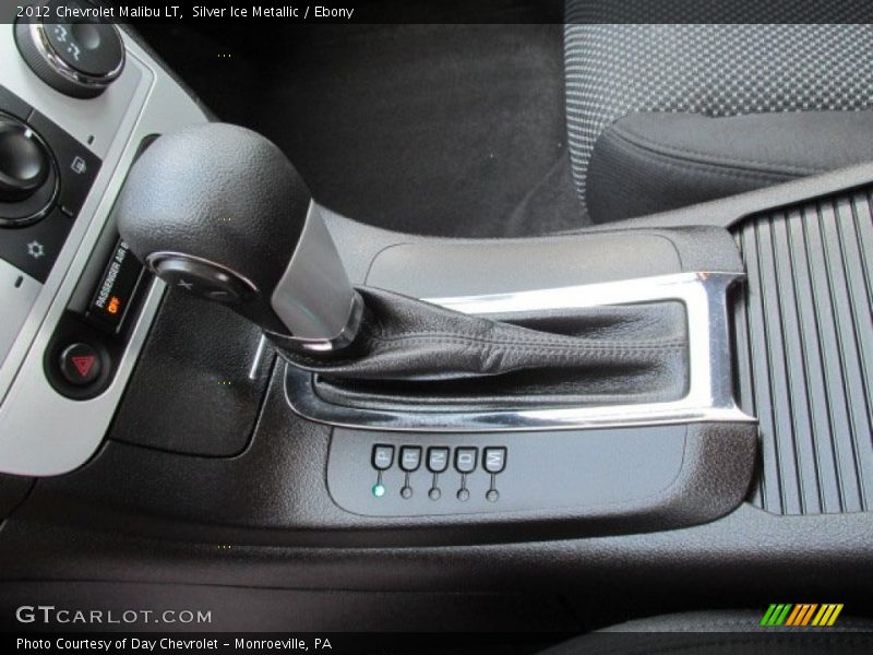 Silver Ice Metallic / Ebony 2012 Chevrolet Malibu LT