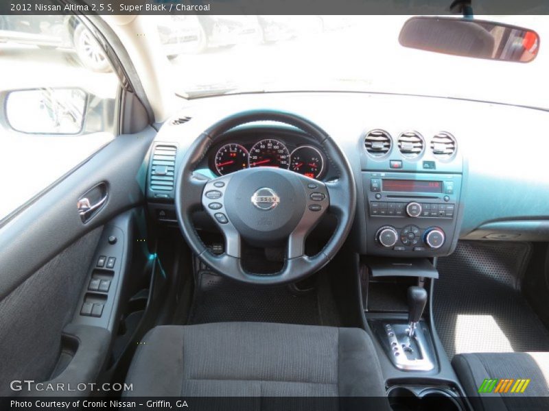 Super Black / Charcoal 2012 Nissan Altima 2.5 S