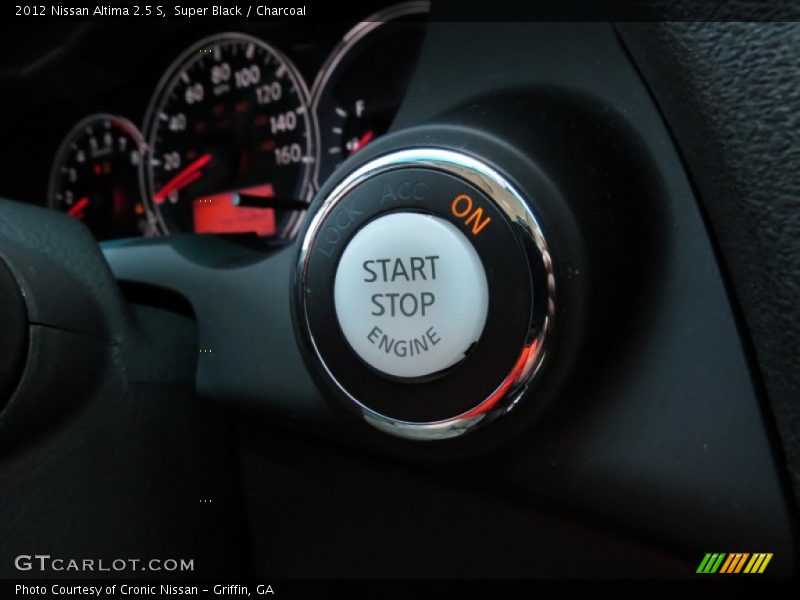 Super Black / Charcoal 2012 Nissan Altima 2.5 S