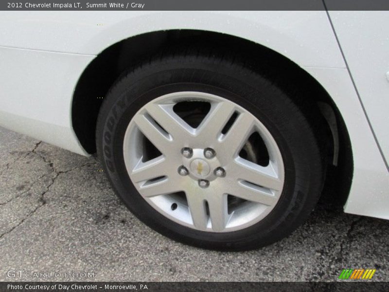 Summit White / Gray 2012 Chevrolet Impala LT