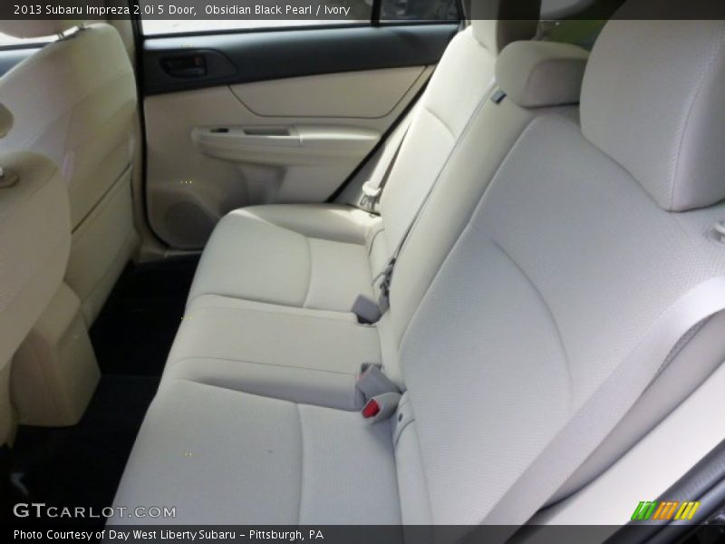 Obsidian Black Pearl / Ivory 2013 Subaru Impreza 2.0i 5 Door