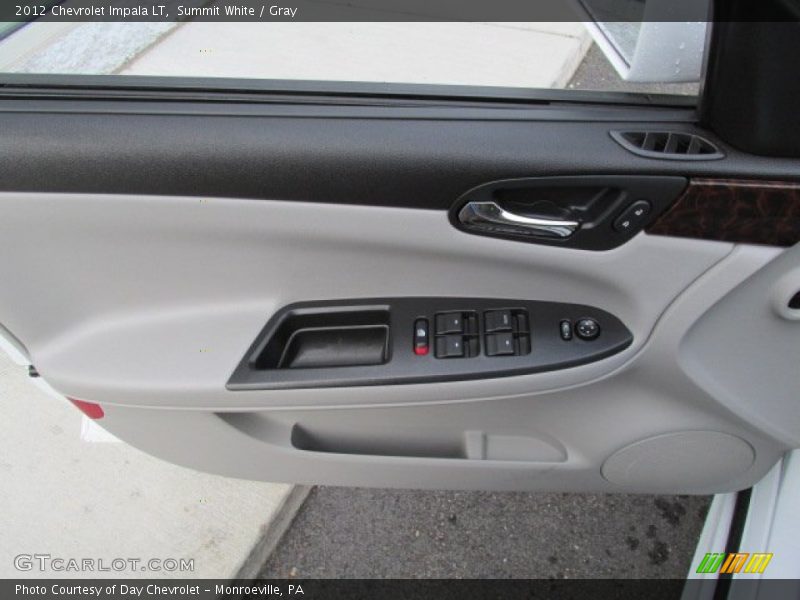 Summit White / Gray 2012 Chevrolet Impala LT