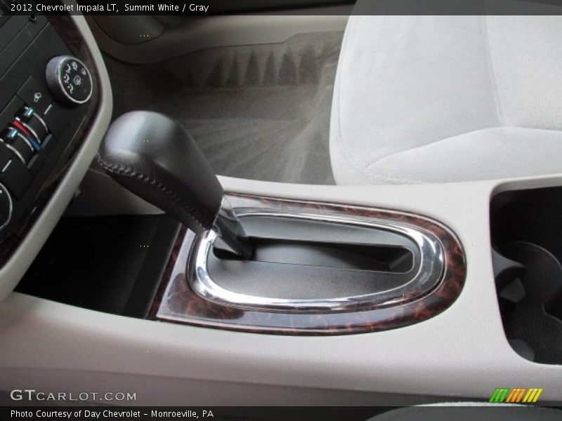 Summit White / Gray 2012 Chevrolet Impala LT