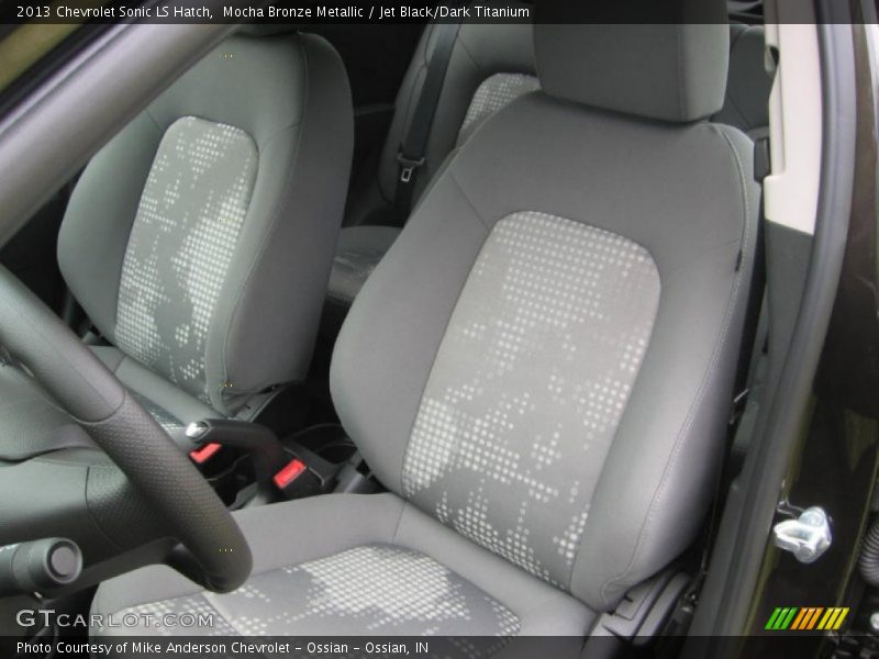  2013 Sonic LS Hatch Jet Black/Dark Titanium Interior