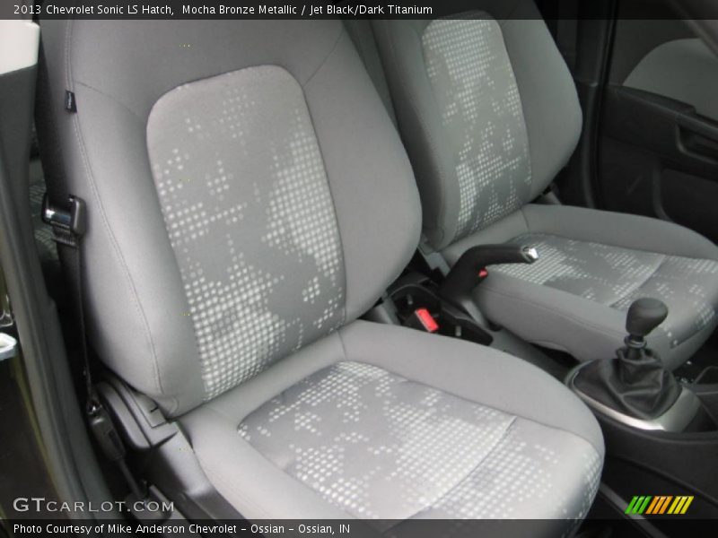 Front Seat of 2013 Sonic LS Hatch