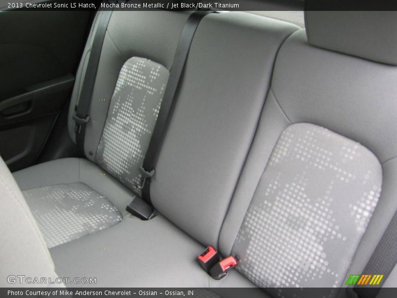 Rear Seat of 2013 Sonic LS Hatch