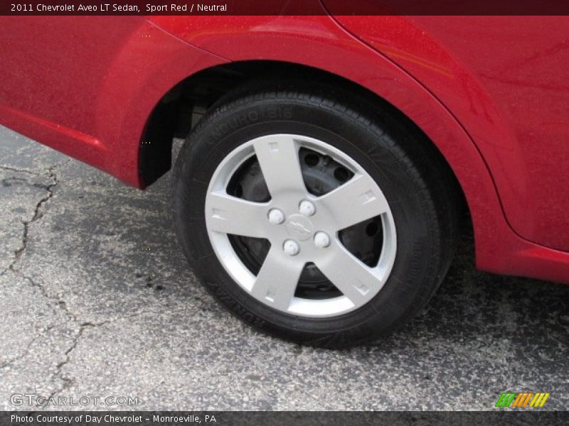 Sport Red / Neutral 2011 Chevrolet Aveo LT Sedan