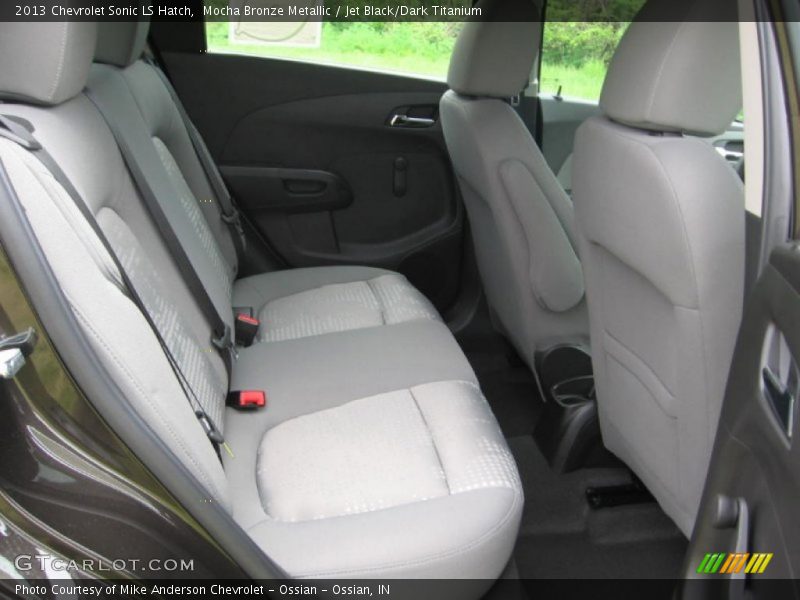 Rear Seat of 2013 Sonic LS Hatch