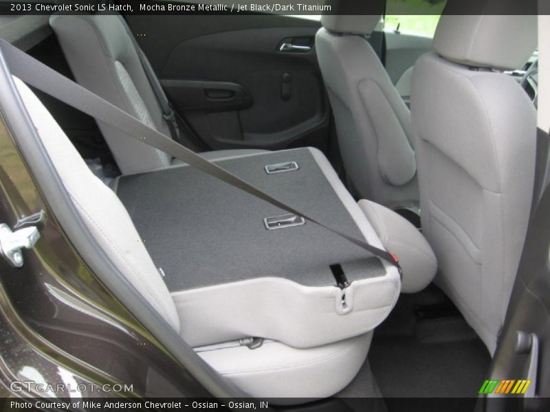 Mocha Bronze Metallic / Jet Black/Dark Titanium 2013 Chevrolet Sonic LS Hatch