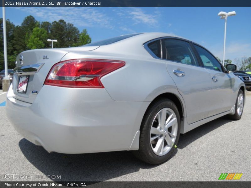 Brilliant Silver / Charcoal 2013 Nissan Altima 2.5 SL