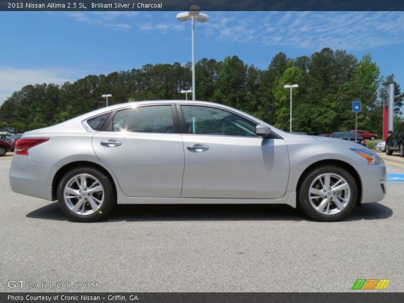 Brilliant Silver / Charcoal 2013 Nissan Altima 2.5 SL