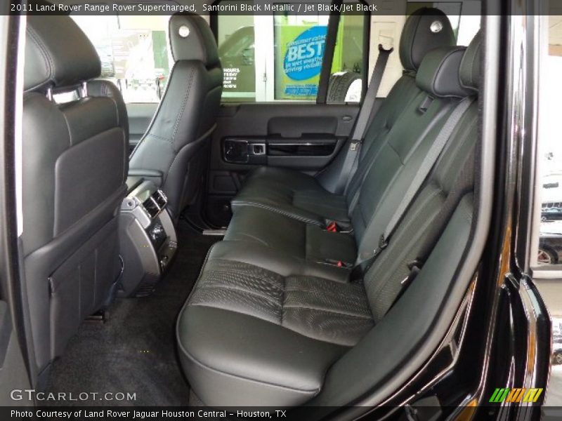 Santorini Black Metallic / Jet Black/Jet Black 2011 Land Rover Range Rover Supercharged