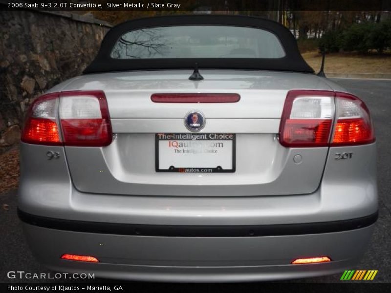 Silver Metallic / Slate Gray 2006 Saab 9-3 2.0T Convertible