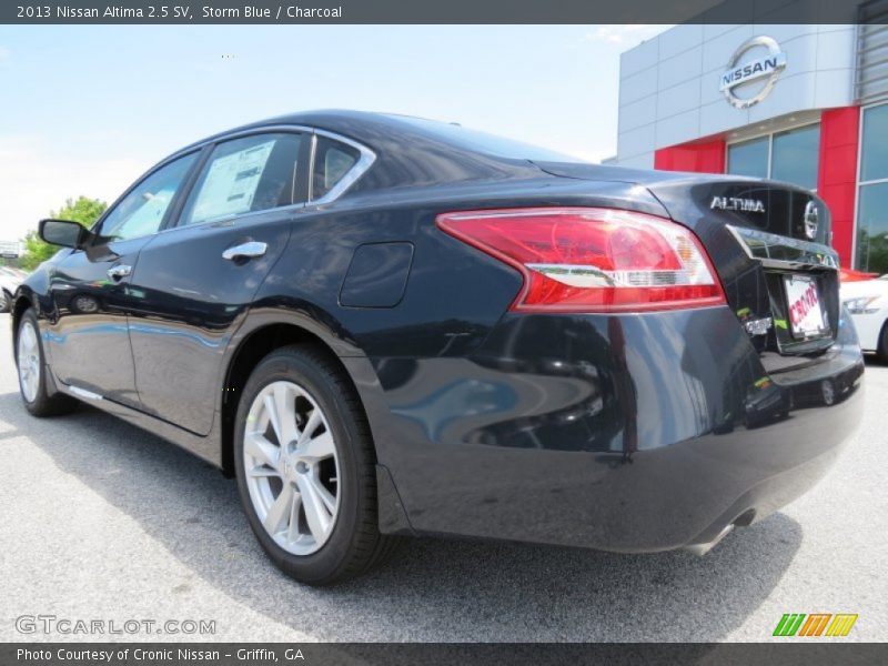Storm Blue / Charcoal 2013 Nissan Altima 2.5 SV
