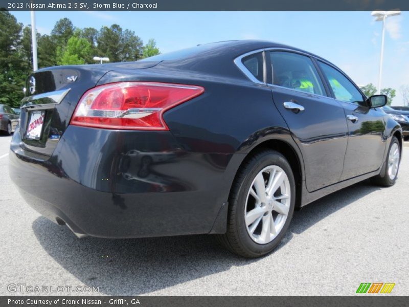 Storm Blue / Charcoal 2013 Nissan Altima 2.5 SV