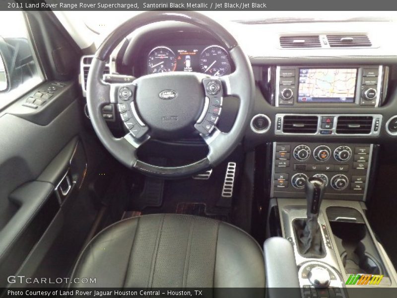 Dashboard of 2011 Range Rover Supercharged