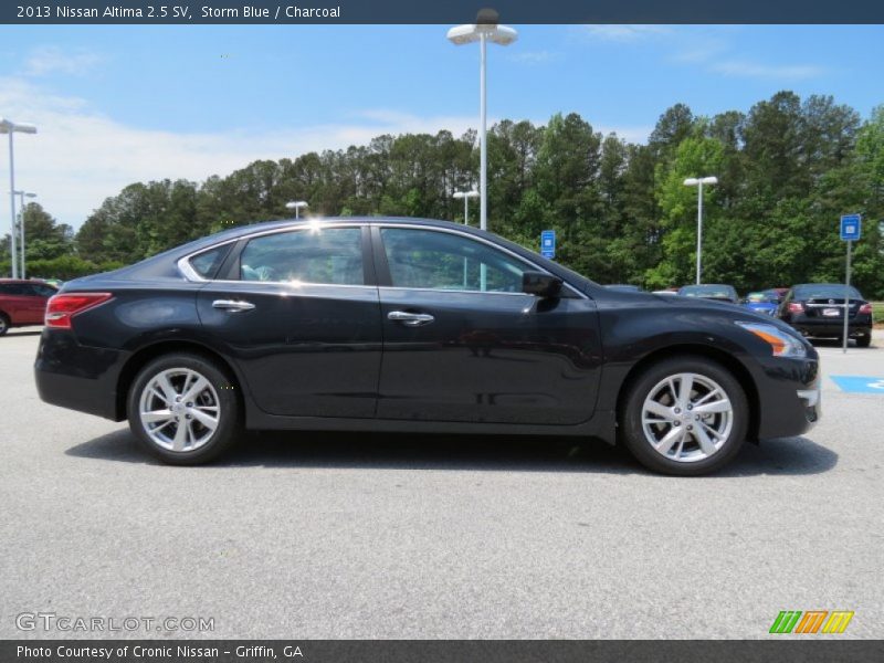 Storm Blue / Charcoal 2013 Nissan Altima 2.5 SV