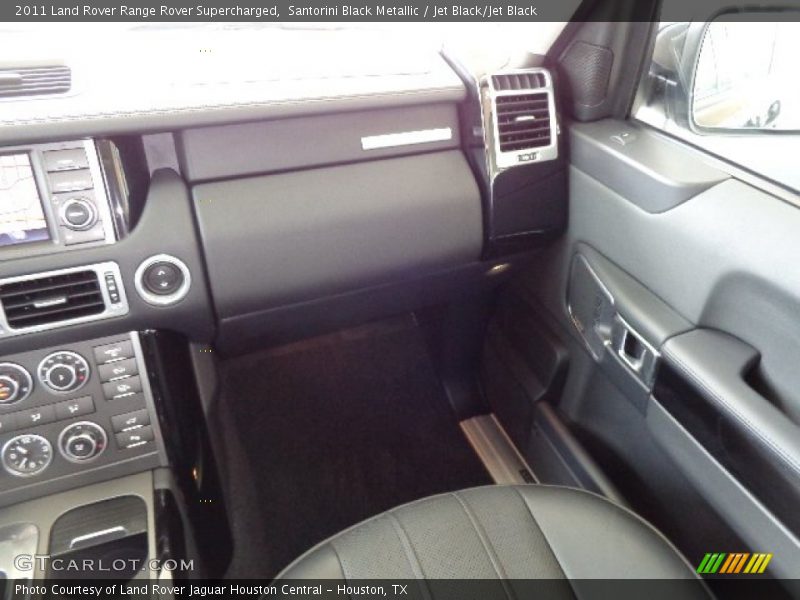 Santorini Black Metallic / Jet Black/Jet Black 2011 Land Rover Range Rover Supercharged