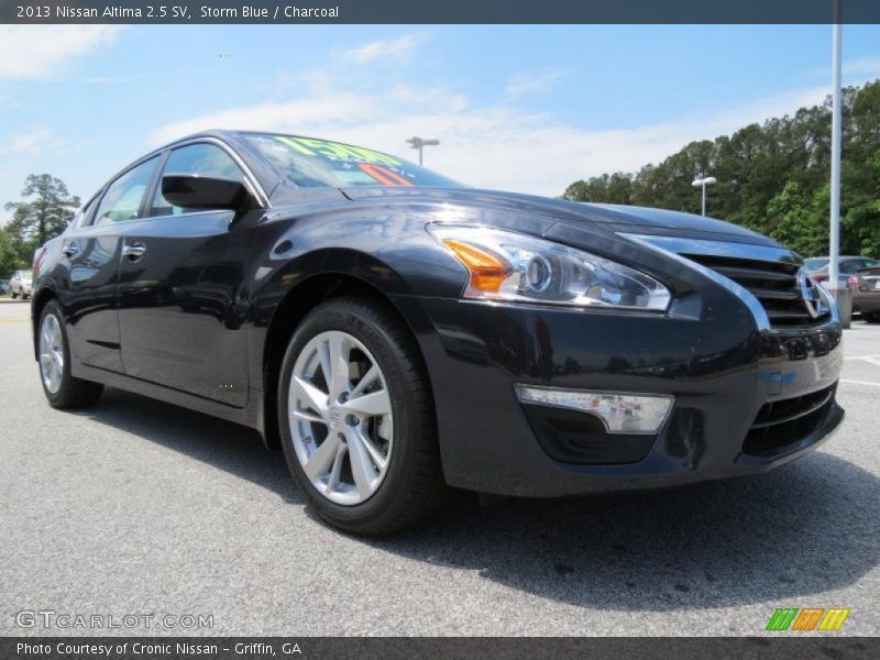 Storm Blue / Charcoal 2013 Nissan Altima 2.5 SV