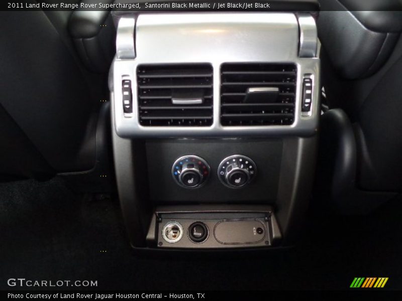 Santorini Black Metallic / Jet Black/Jet Black 2011 Land Rover Range Rover Supercharged