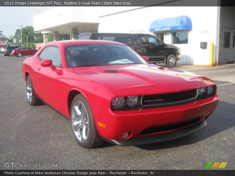 Redline 3-Coat Pearl / Dark Slate Gray 2013 Dodge Challenger SXT Plus