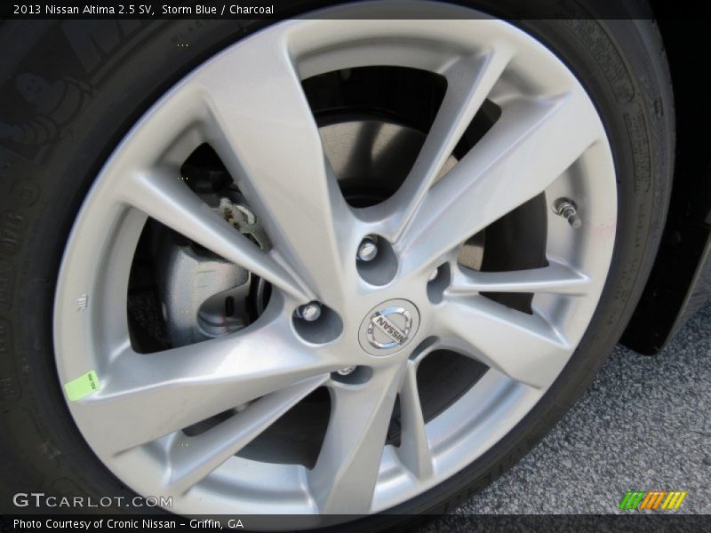 Storm Blue / Charcoal 2013 Nissan Altima 2.5 SV