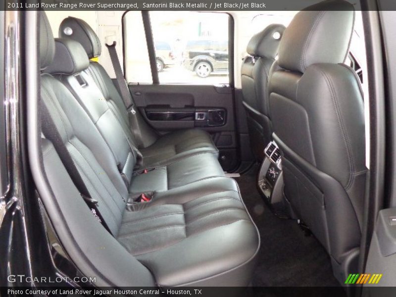 Rear Seat of 2011 Range Rover Supercharged
