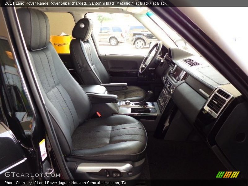 Front Seat of 2011 Range Rover Supercharged