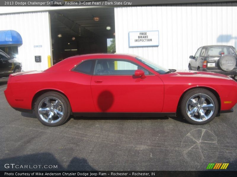 Redline 3-Coat Pearl / Dark Slate Gray 2013 Dodge Challenger SXT Plus