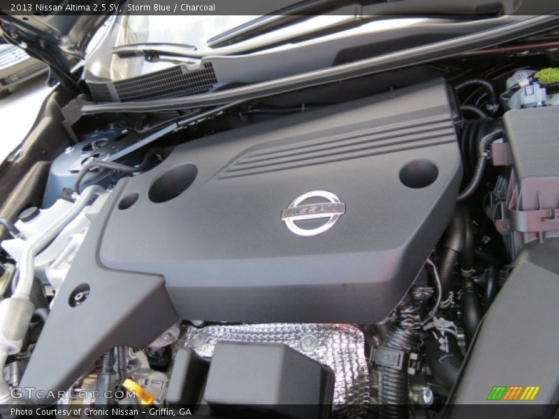 Storm Blue / Charcoal 2013 Nissan Altima 2.5 SV