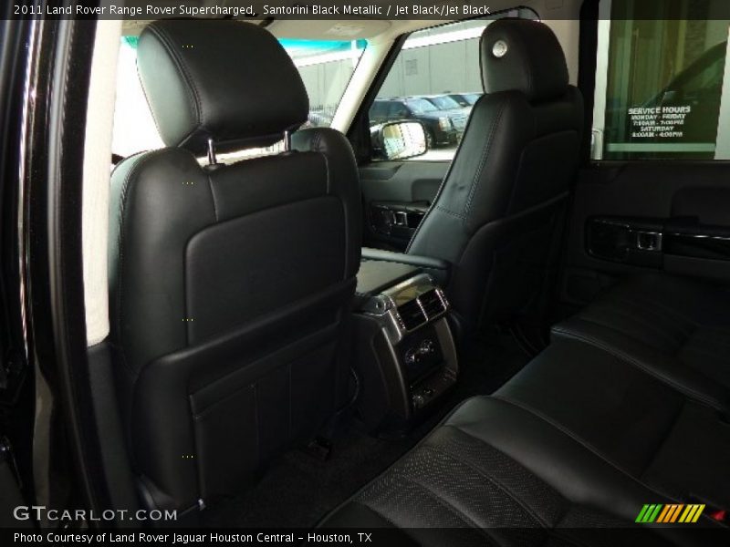 Santorini Black Metallic / Jet Black/Jet Black 2011 Land Rover Range Rover Supercharged