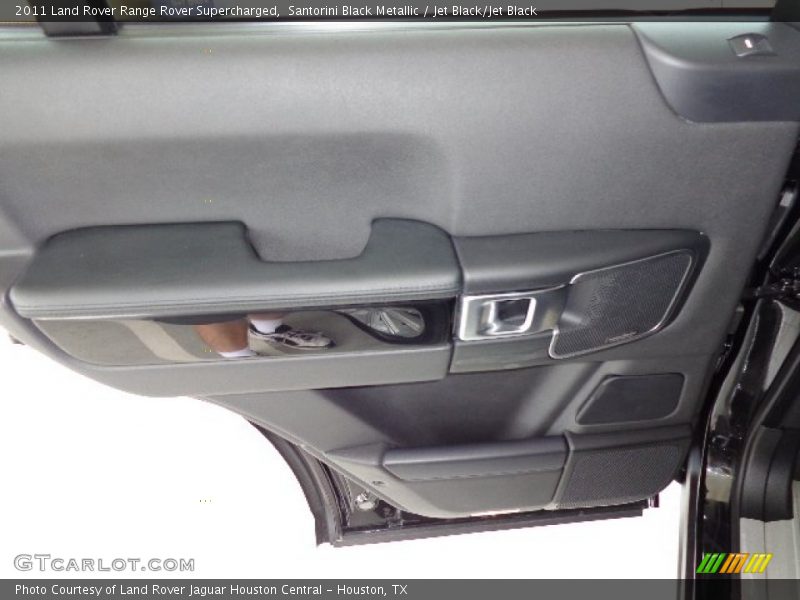 Santorini Black Metallic / Jet Black/Jet Black 2011 Land Rover Range Rover Supercharged