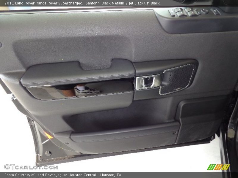 Santorini Black Metallic / Jet Black/Jet Black 2011 Land Rover Range Rover Supercharged
