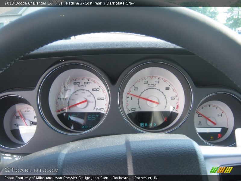 Redline 3-Coat Pearl / Dark Slate Gray 2013 Dodge Challenger SXT Plus