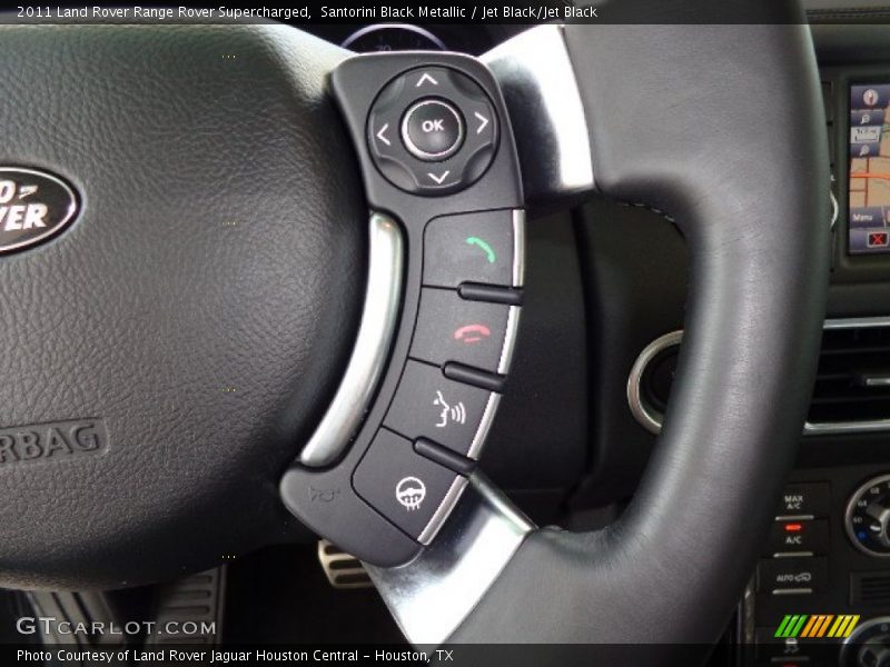Controls of 2011 Range Rover Supercharged