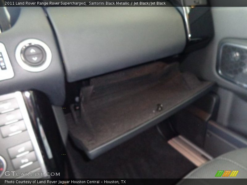 Santorini Black Metallic / Jet Black/Jet Black 2011 Land Rover Range Rover Supercharged
