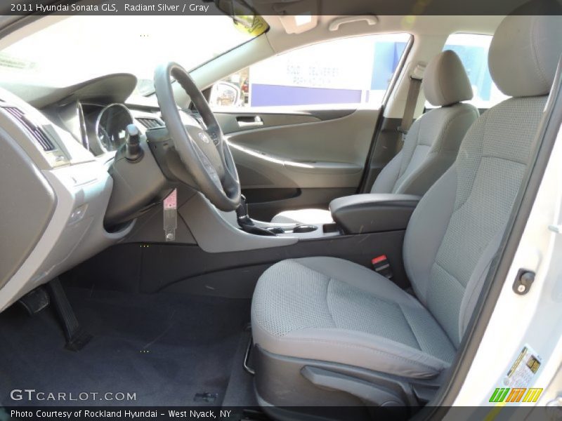  2011 Sonata GLS Gray Interior