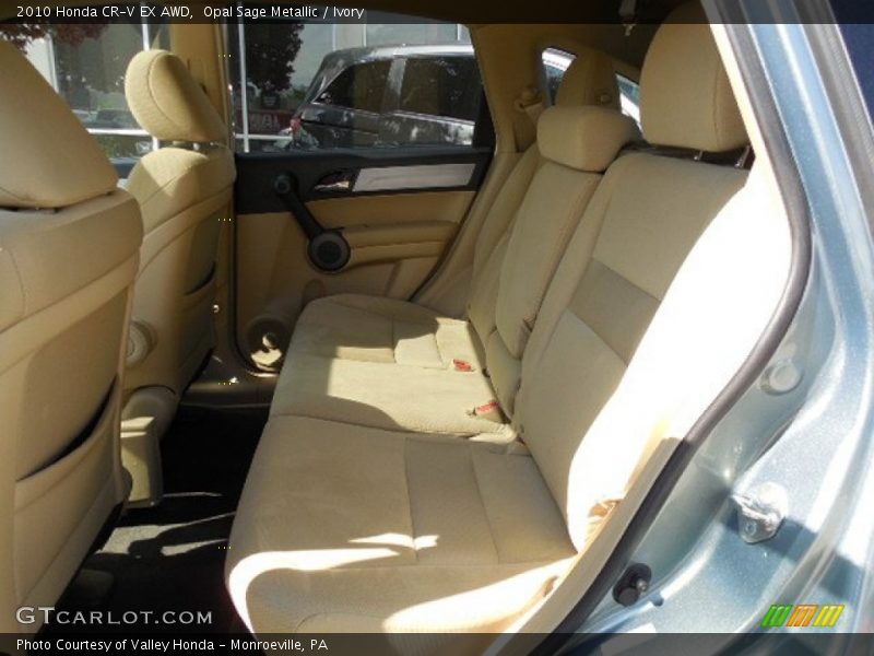 Opal Sage Metallic / Ivory 2010 Honda CR-V EX AWD
